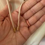 Amanda Uprichard Pink 100 Silk Lace-Up Long Sleeve Tunic Mini Dress Women Medium Photo 4