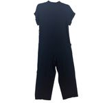 Petal and Pup NWOT Black Archie Tie Waist Linen Jumpsuit 2 XS (NO BELT) Photo 4