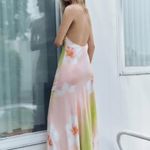 ZARA  Elegant Multicolor Halter Floral Maxi Dress bohemian vacation Summer  Photo 17