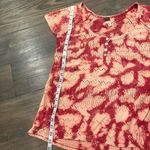 We The Free  Free People Tie-Dye Short Sleeve Top Photo 2