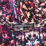 Happening in the present  Black and Pink Floral Blouse Photo 1