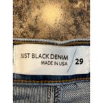 Just Black  Denim Size 29 Medium Blue Wash Jeans Photo 2