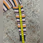 Vineyard Vines novelty stripe crewneck sweater colorful knit size medium Photo 6