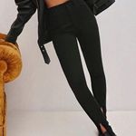 We Wore What High Rise Skinny Zip Jeans Black Size 24 NWT Photo 0