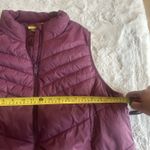 Xersion Packable Puffer Vest Plum Purple Size OX Women Full Zip Pockets Photo 2