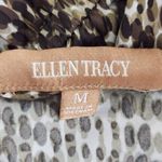 Ellen Tracy  Brown Snakeskin Print Dress Size Medium Wedding Guest Dress Photo 6