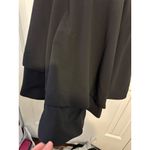 Roz & Ali Black Sleeveless Dress With Red Rose Embroidery At Waistline Photo 6