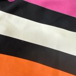 Lovers + Friends SM Take Me Away 1PC Lace UP Neon Striped Swimsuit Photo 7