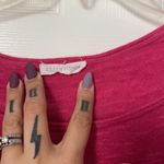 Eileen Fisher  boat neck slub knit three-quarter sleeve top Photo 1