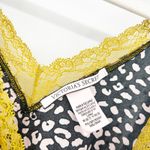 Victoria's Secret  VS Y2K Coquette Lace Leopard Animal‎ Print Sleep Cami Top XS Photo 2