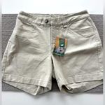 Royal Robbins  Billy Goat II Hiking Short Soapstone Khaki Tan Elastic Waist Sz 6 Photo 5