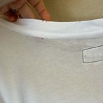 Current/Elliott white ruffled roadie tee Photo 8