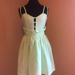 ASOS ❤️ Sea foam Green Party dress with cut outs in front Photo 2