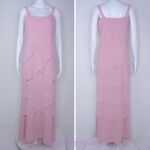 Vintage Ursula of Switzerland pastel pink layered ruffle gown‎ dress, 6 Photo 1