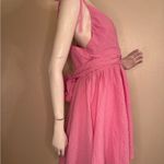 Lulus  Cute and Sweet Pink Spaghetti Shoulder Straps Mini Skater Dress.  #88 Photo 2