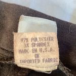 CW High Waist Velour Dress Pants Brown Size 4 Photo 4