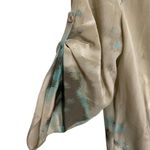 Armani Exchange Silk Wrap Playsuit in Smudge Print Size US 2 Pockets Lightweight Photo 4