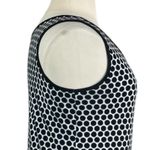 Lands' End Lands’ End Women’s Plus Tank Top Scoop Neck Black Polka Dot Size Large 14/16 Photo 4