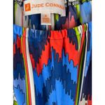 Jude Connolly‎ Vibrant Multicolor Ikat Joy Dress in Jude Cloth Size Small Blue Photo 5