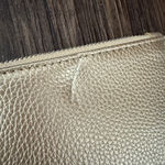 EXPRESS small hand held gold Clutch NWT Photo 3