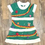 Holiday Time small holiday Christmas Tree ugly sweater short sleeve top Photo 0