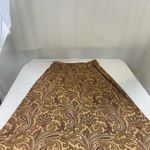 Pendleton Vintage Paisley A Line Maxi Skirt Tan Brown and Orange Classic Boho Photo 6