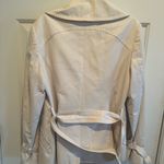 Yoana Baraschi  Beige Double-Breasted Trench Coat Women’s Size 10 Photo 5