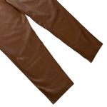 Lucy Paris womens faux leather pleated casual pants Photo 10