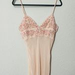 Free People NEW  Midnight Magic Blush Pink Embroidered Lace Maxi Slip Dress Small Photo 7