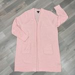 Torrid  Open Front Stich Detail Duster Cardigan Sweater Baby Pink 3X Photo 14