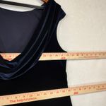 VTG JR. Nites 12P Maxi Dress Velvet Dreamy Blue Sequin Formal Prom Wedding 90s Size 12 Photo 7