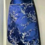 Forever 21  Blue Oriental Mini Skirt (514) Photo 3