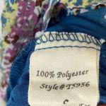 MIne Bow Polka Dots Sleeveless Blue Dress Sz S Photo 6