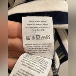 Madewell  Velour Navy Striped Tee Dress Womens‎ Size Small Photo 8