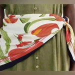 ZARA  printed necklace scarf Photo 1