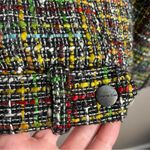 Coldwater Creek  Shaped Tweed Zip Jacket Size 8 Photo 7