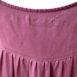 Free People  Babydoll Silk Midi Dress in Eggplant Photo 10