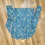 Columbia  pfg outdoor camo active tee womens aqua blue yellow medium Photo 4