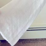 Free People “Sundae” Knit top white Linen Cotton V neck swing sweater S Photo 5