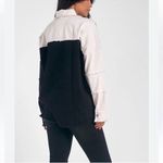 Elan  Black & White Distressed Color block
Jacket/Shirt(Size Small) Photo 1