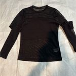 Shinestar Black Mesh Bodysuit Photo 5