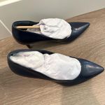 Alfani  Step 'N Flex Jeules Leather Pump Heels NAVY BLUE Size 6.5 M Photo 5