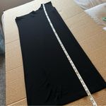 Norma Kamali  Drop Shoulder Sheath Dress, black, stretchy jersey, size S Photo 4