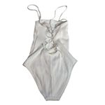 Hollister  Swim One Piece‎ Small Ribbed Strappy Back Rainbow Pride Bathing Suit Photo 1