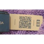 Ralph Lauren NWT Polo Striped Cable-Knit Short-Sleeve Sweater in Purple Navy XS Photo 4