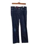 AG Adriano Goldschmied Ag Adriano Goldshmied The Casablanca Dark Wash Straight Leg Denim Jeans Size 29 Photo 8