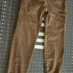 Casual Tan Ankle Cargo Jeans Brown Size 24 Photo 0