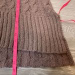 Free People easy cable v neck sweater mushroom Photo 6