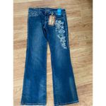 Montana West Trinity Ranch  Size 17 35x34 Women's Jeans Cross Embroidered Photo 6