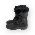 Sorel Vintage:  x Kaufman ★ Canada Nylon Snow Waterproof Duck Boots ★ Black ★ 6M Photo 4